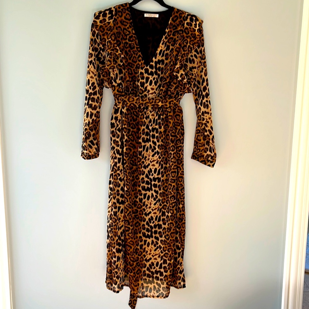 Glamorous Bloom Chetah print maternity dress